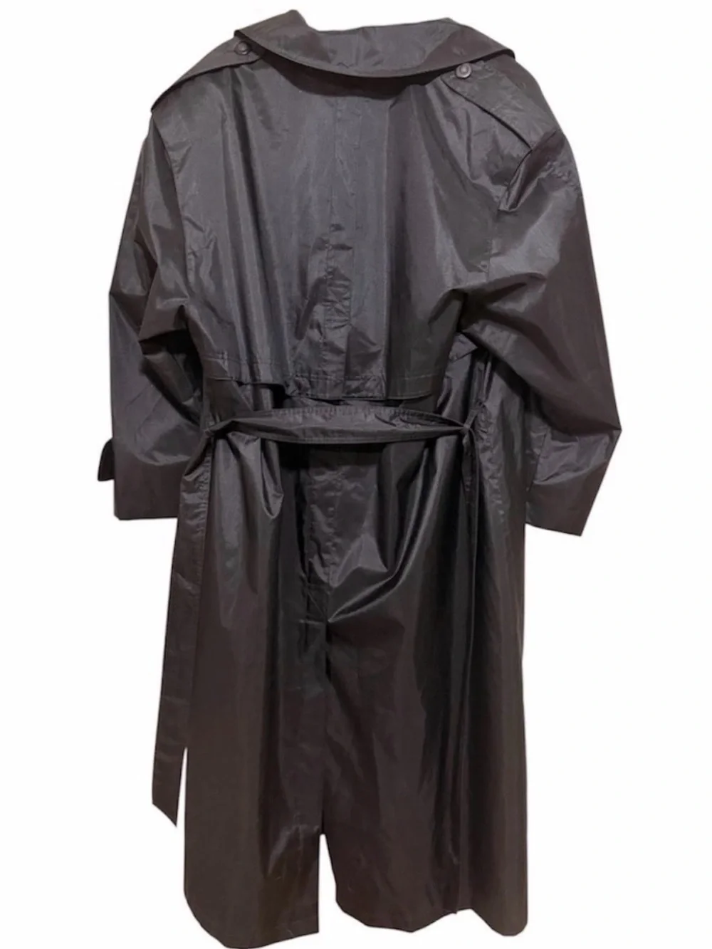 Men's Chocolate Brown Long Trench Coat